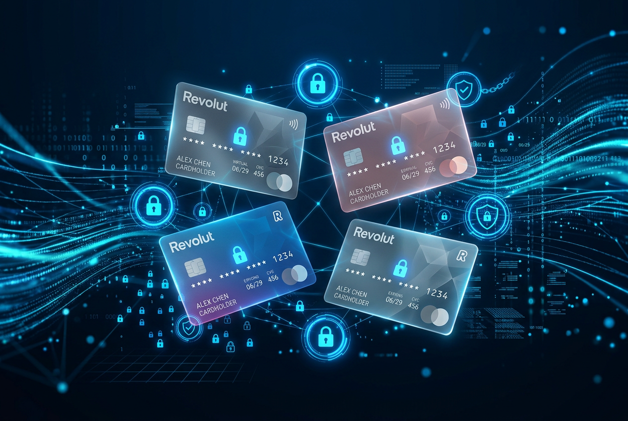 Bezpieczeństwo kart wirtualnych Revolut w transakcjach online